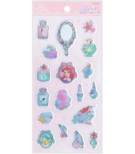 Amazon.co.jp: リトルマーメイド[シールシート]プリントシール風シール